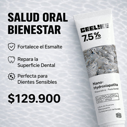 GEELIKE 75% NANO-HYDROXYPATITE 120ML 2x1 OFERTA